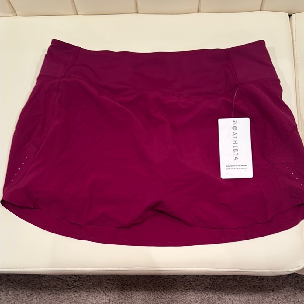 Athleta Run With It 14” Athletic Skort